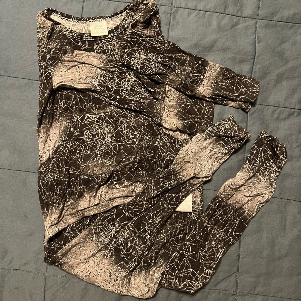 Ready Set Romper Stormy Crystalized Ombré 12-24 months